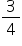 3 ओवर 4